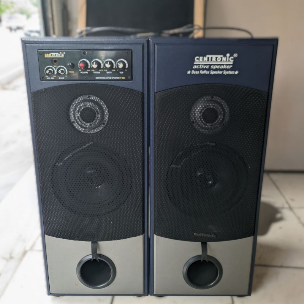 Active Speaker CENTRONiC + Kabel Premium Vention USB-C to 2RCA