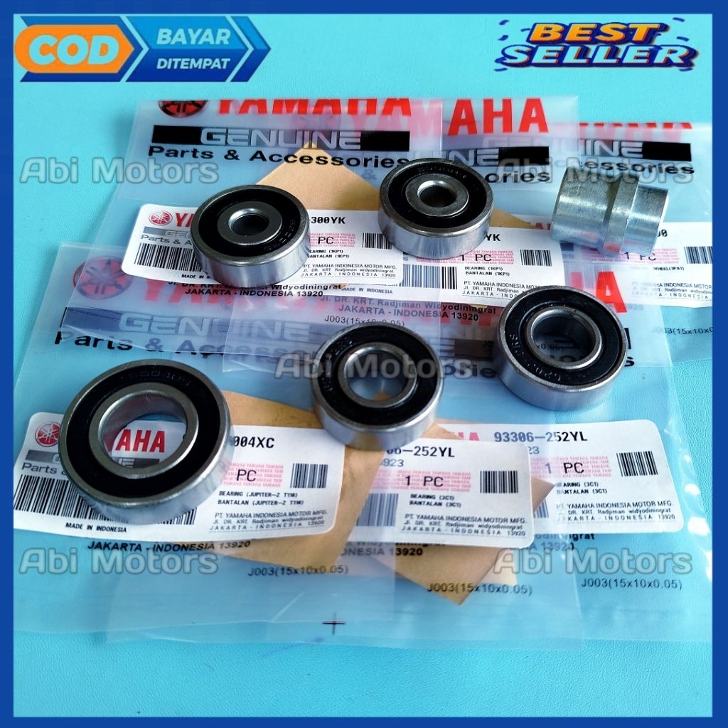 BEARING LAHER RODA SET BOSH NAP GEAR YAMAHA MX KING 150 / BEARING KLAHAR KLAHER RODA DEPAN BELAKANG 