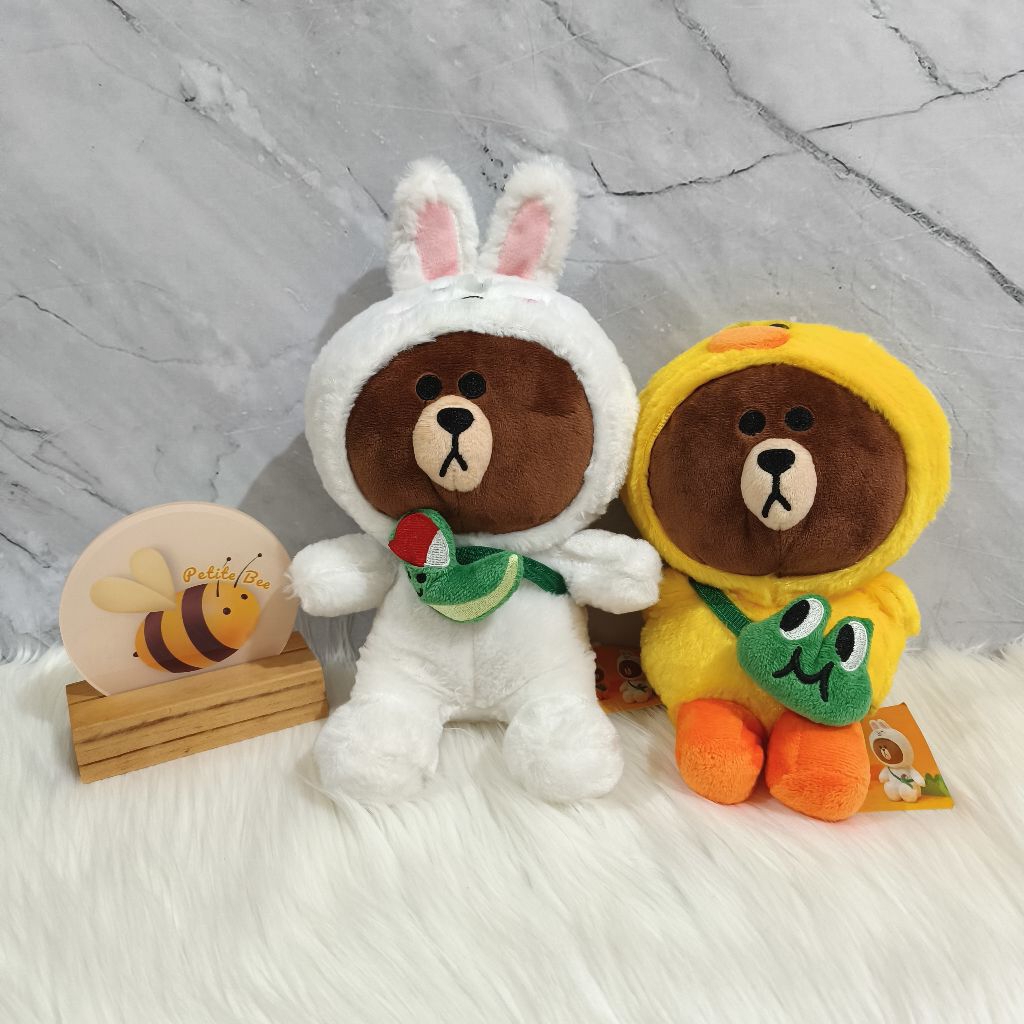 Boneka Brown Kostum Sally & Conny Line Friends