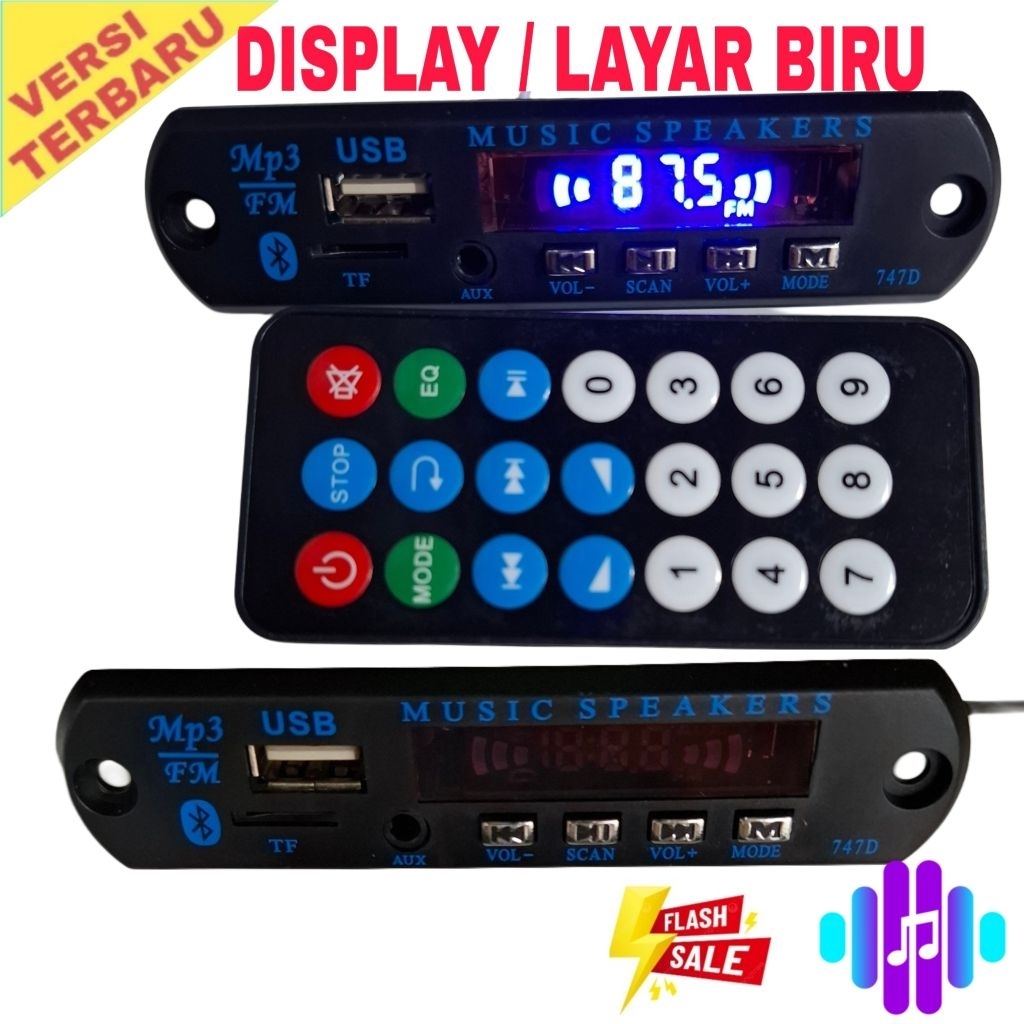 MODUL MP3 BLUETOOTH PLUS FM RADIO / KIT MODUL MP3 BT KIT MP3 KIT PEMUTAR LAGU MP3 USB PLAYER BLUETOO