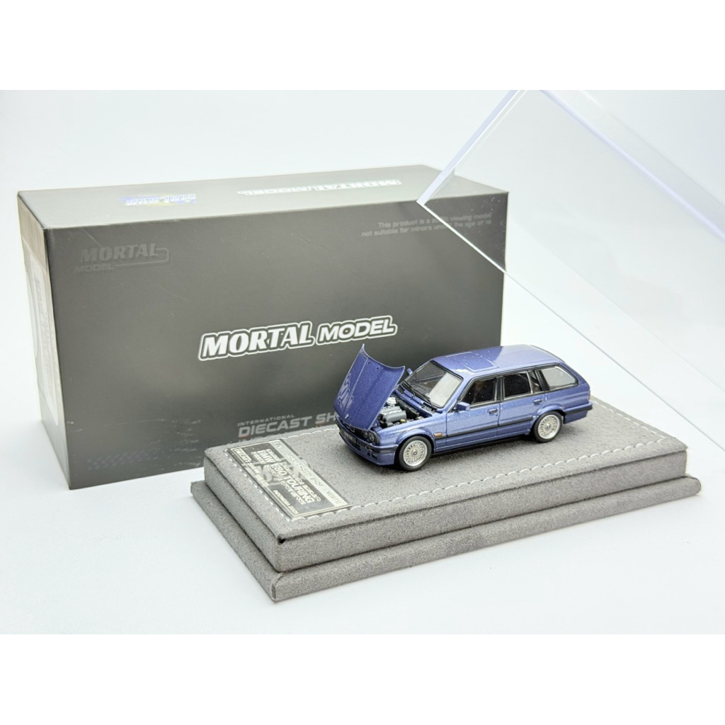 MORTAL MODEL 1:64 BMW E30 WAGON INTERNATIONAL DIECAST SHOW 2025