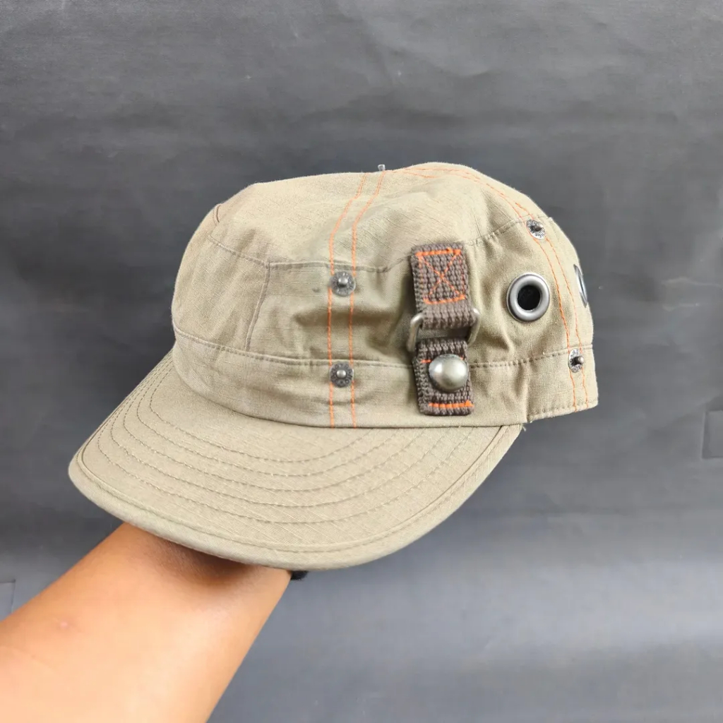 Topi Commando Cap Unisex Pria Wanita BANG BANG Hijau Army