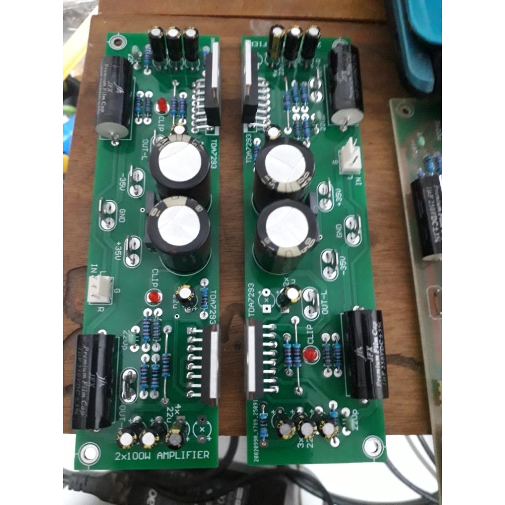 HEMAT kit power tda7293 2 layer **