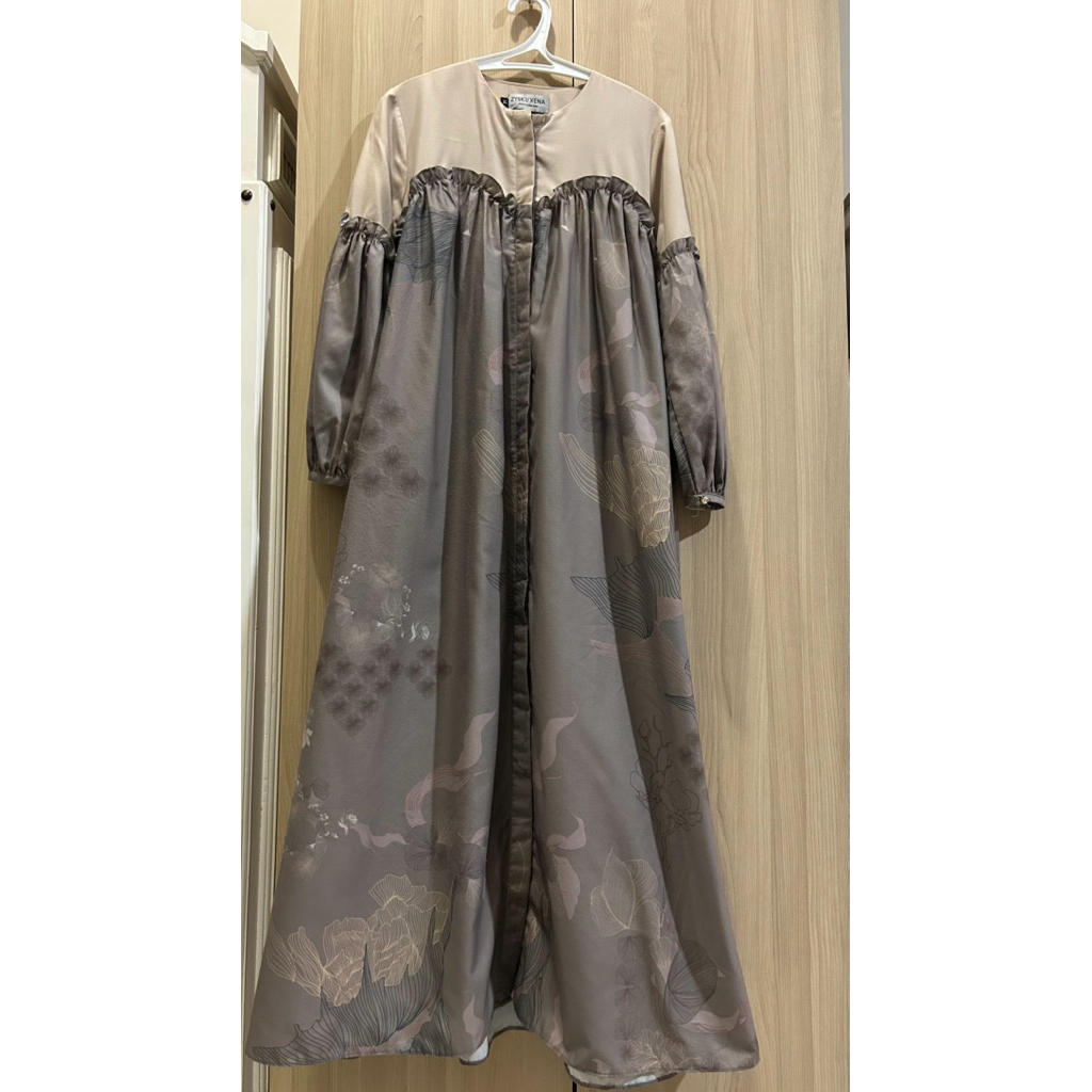 Gamis panjang by zysku xena/gamis premium