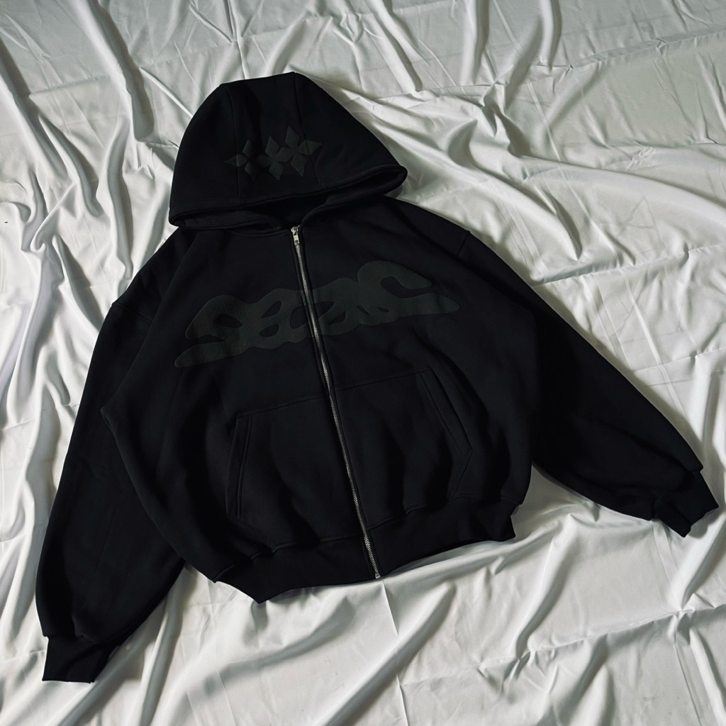 Sanctuary || Hoodie Zipper Sanc Cotton Fleece 330 gsm