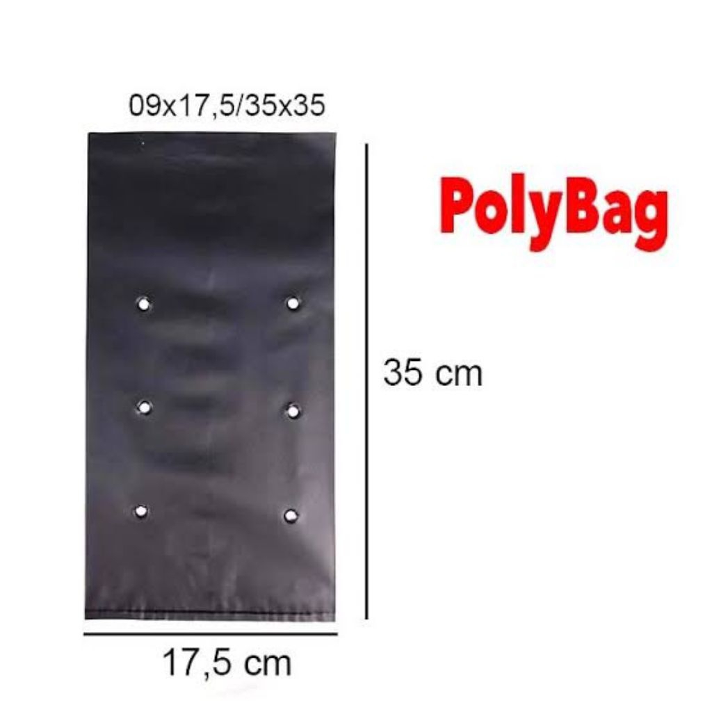 Polybag Tanaman  35x35 isi 1kg / planter Polybag tanaman 35x35