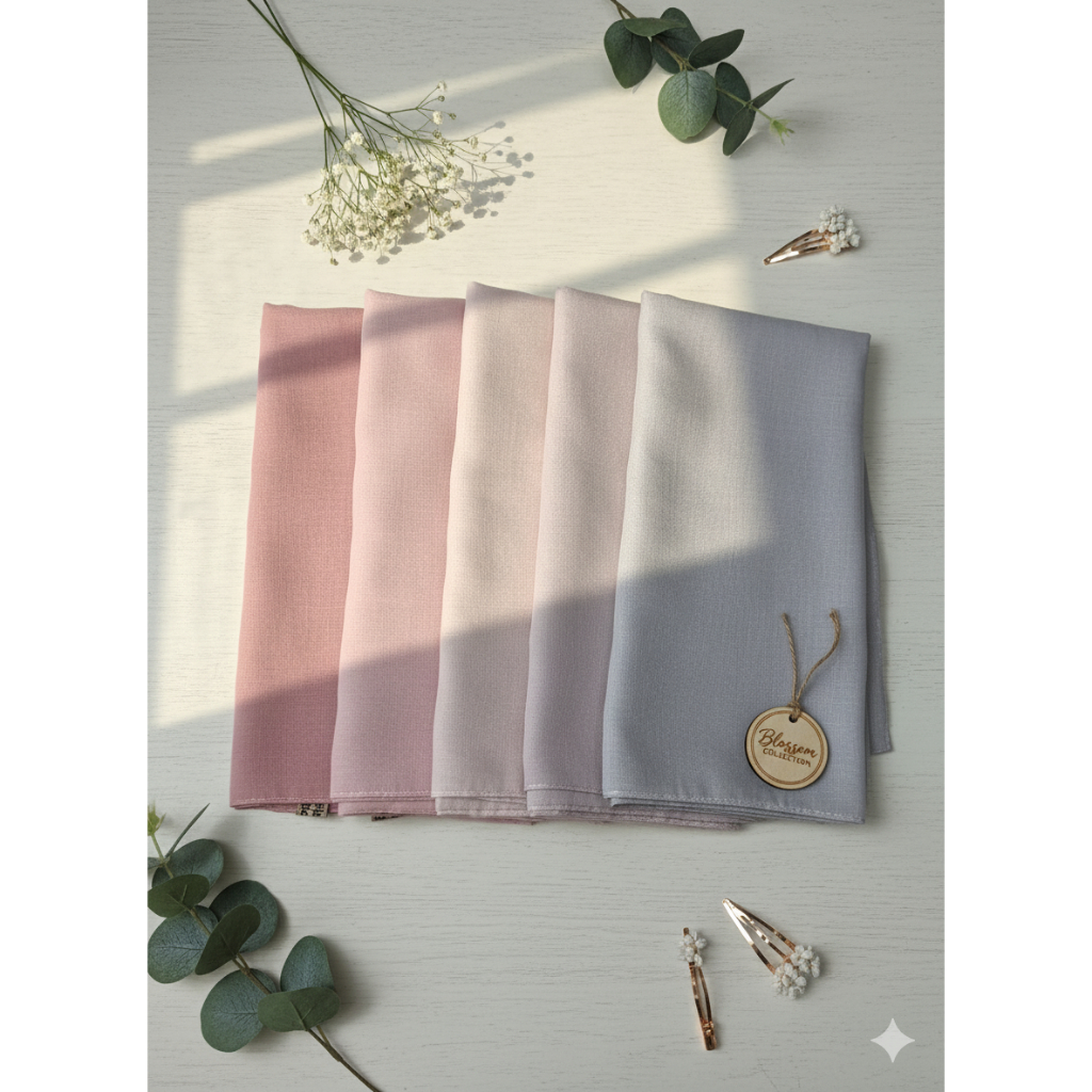 PROMO 100RIBU DAPAT 5 PCS HIJAB PARIS PREMIUM JILBAB SEGI EMPAT BAHAN PREMIUM ADEM TIDAK LEPEK COTTO