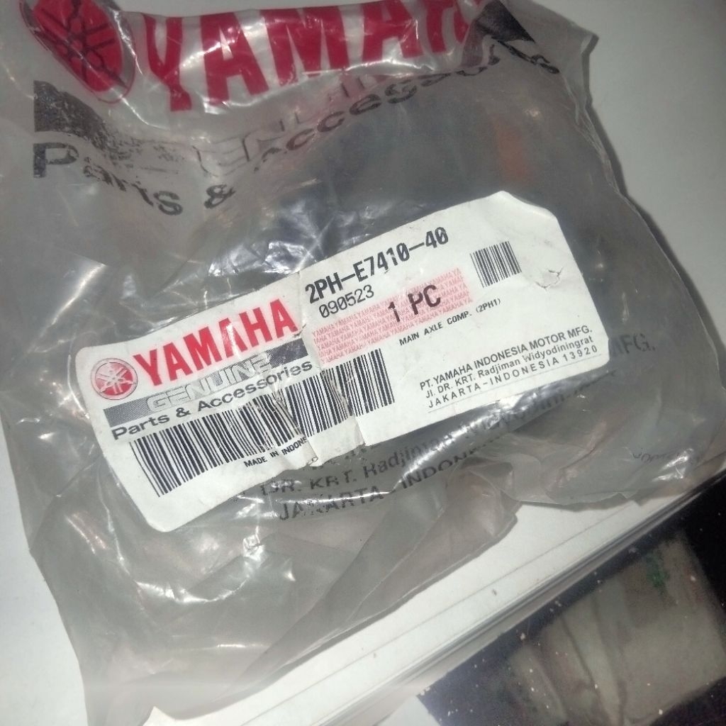 gigi gear box mio m3 gear rasio 2ph-e7410-40 original yamaha