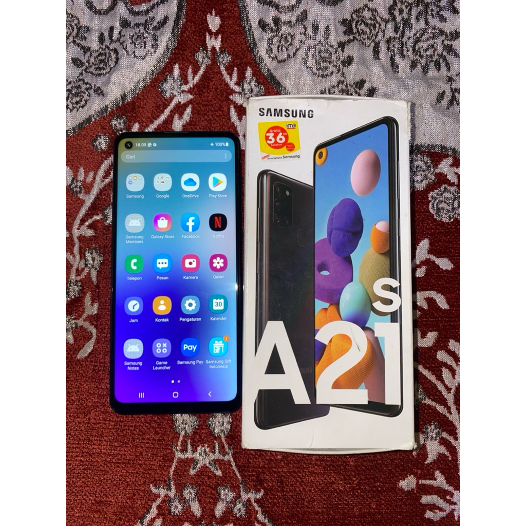 Samsung A21S ram 6/64 Second like new