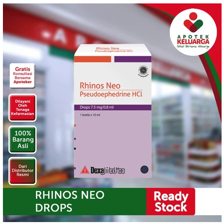 RHINOS NEO DROPS #OBAT FLU ANAK