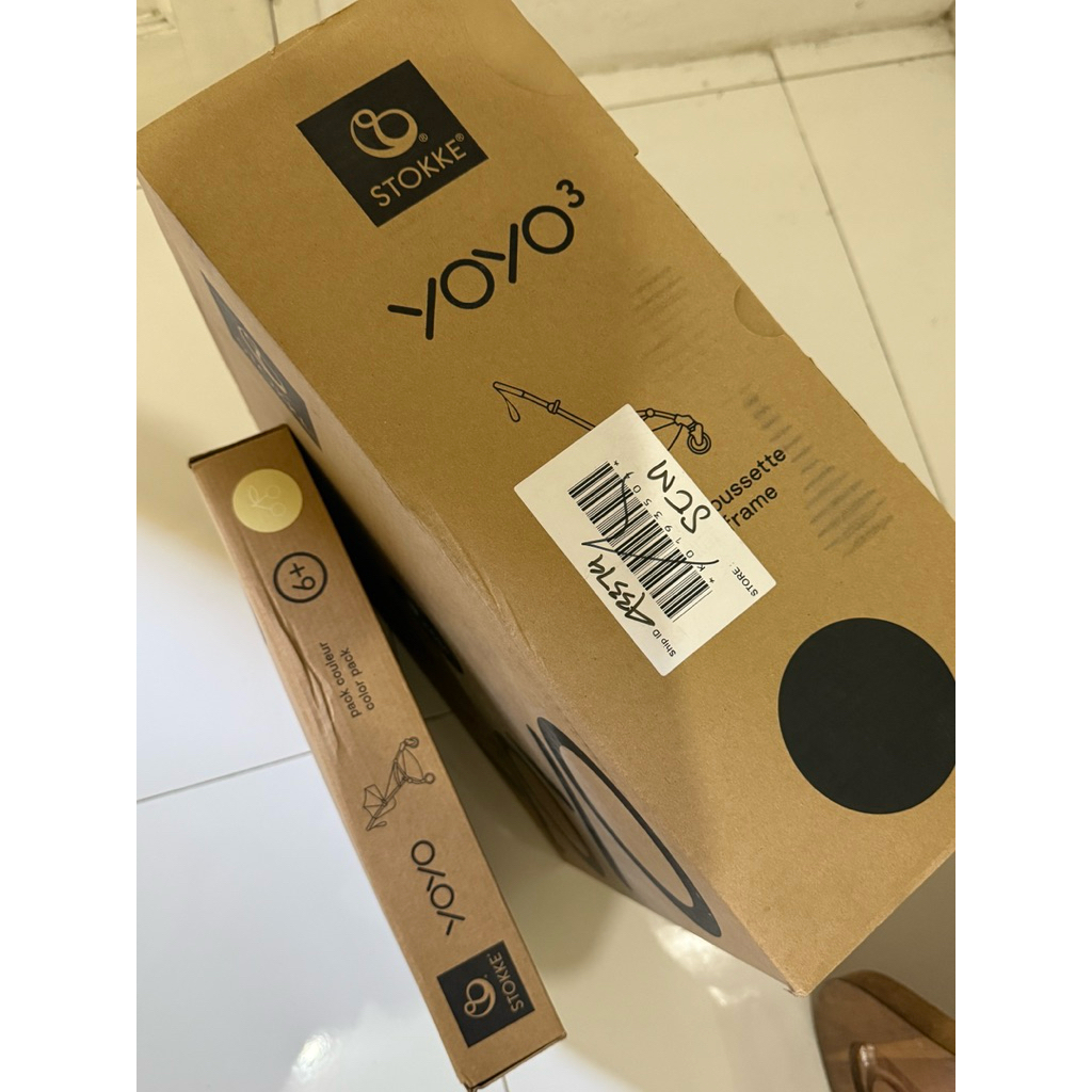 Stokke Babyzen Yoyo 3 Bonpoint Beige New in Box