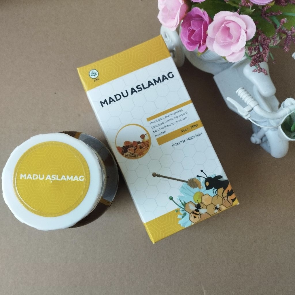 MADU ASLAMAG obat herbal asam lambung dan maag