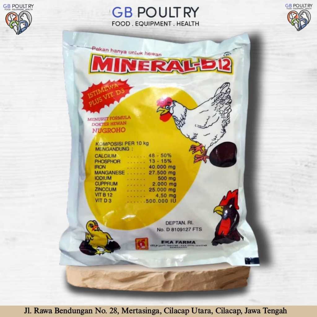 Mineral-B12 Mineral Ayam Eka Farma 1kg