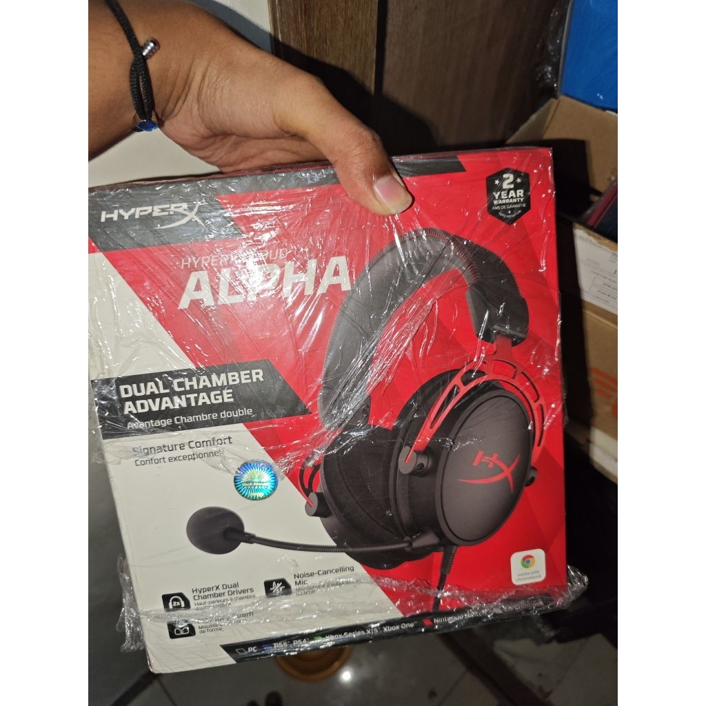 headset hyper x cloud alpha