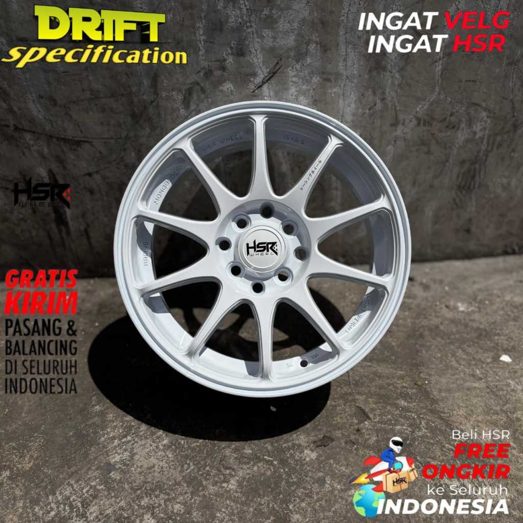 VELG RACING RATA BODY R15 HSR INDY