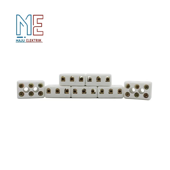 CERAMIC TERMINAL 8 HOLE 10A / DW8H-10A