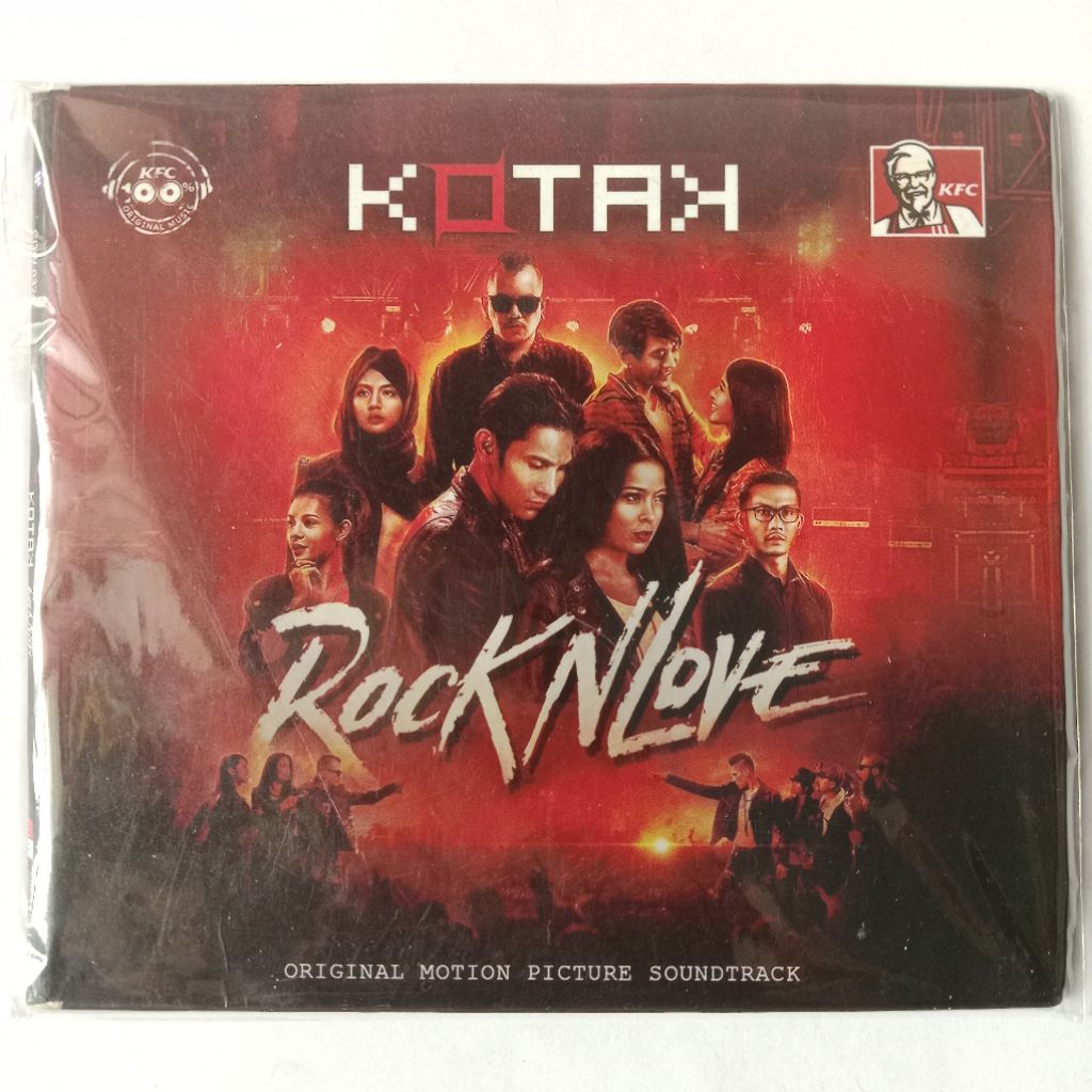 CD KFC KOTAK ROCK N LOVE ORIGINAL