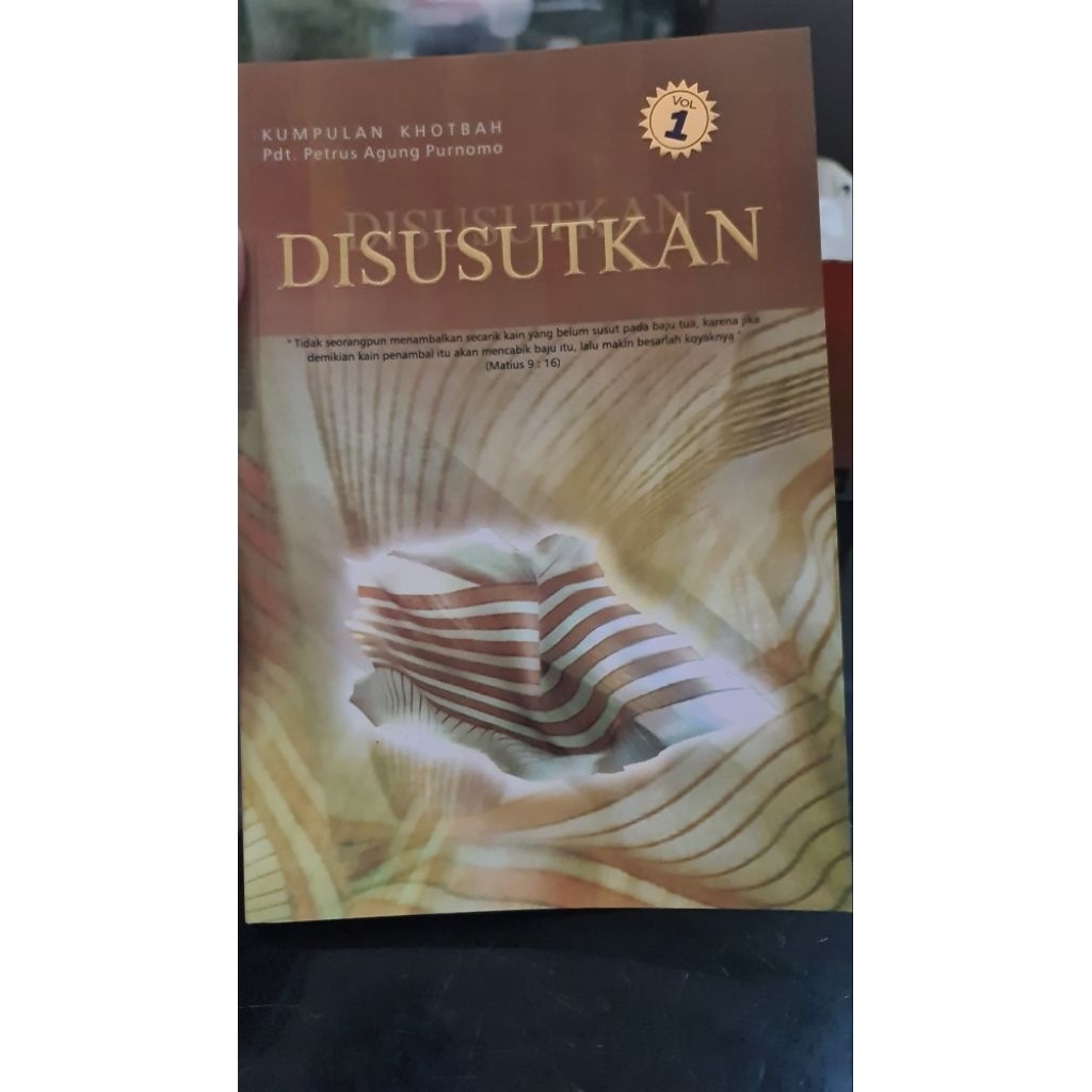 Buku Bacaan Rohani Bekas Disusutkan Petrus Agung