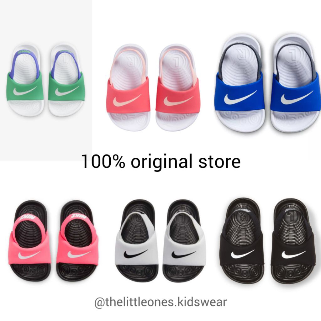 Sandal Nike Kawa Baby Slides 100 % Original Store