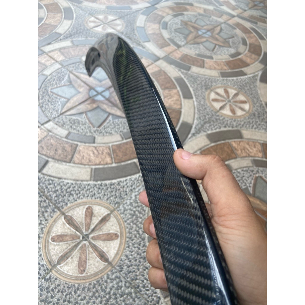 spoiler mazda 3 karbon kevlar