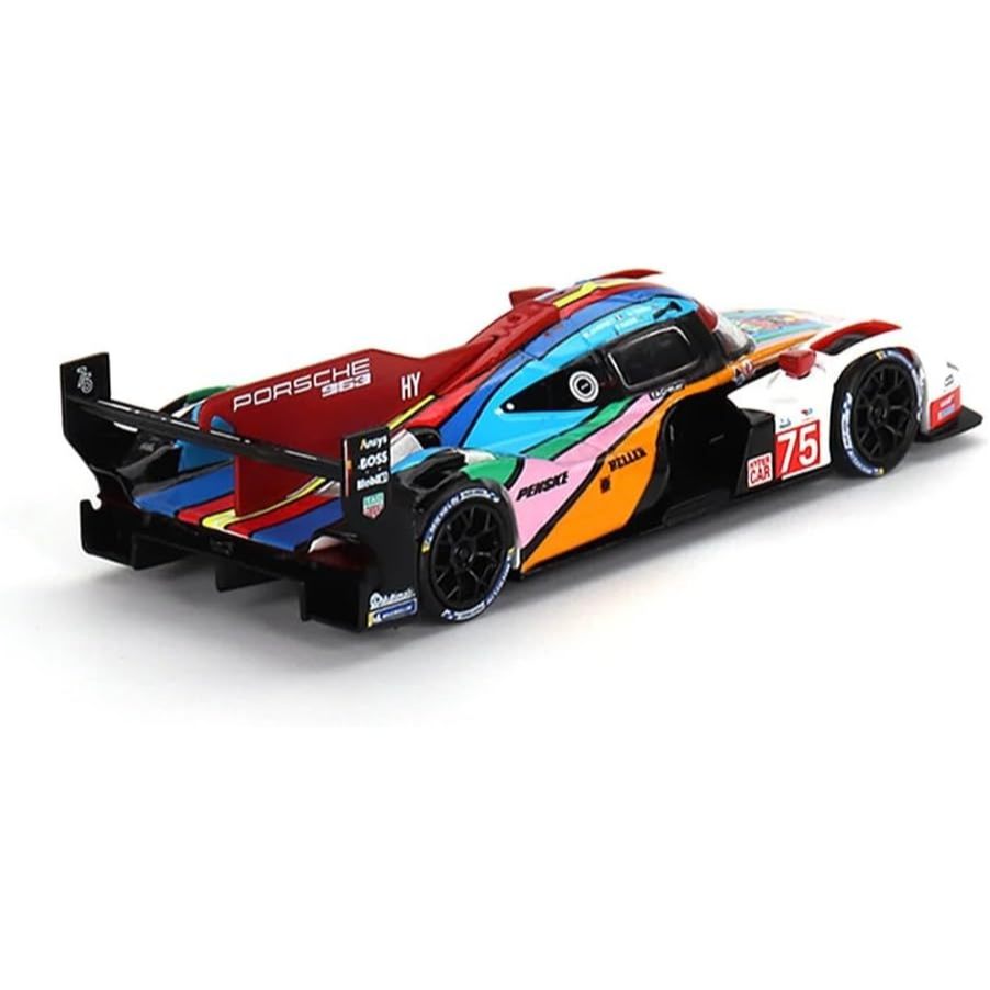 Diecast Model Car Compatible with Mini GT 1:64 Porsche 963#75 Porsche Penske Motorsport 2023 24 Hrs 