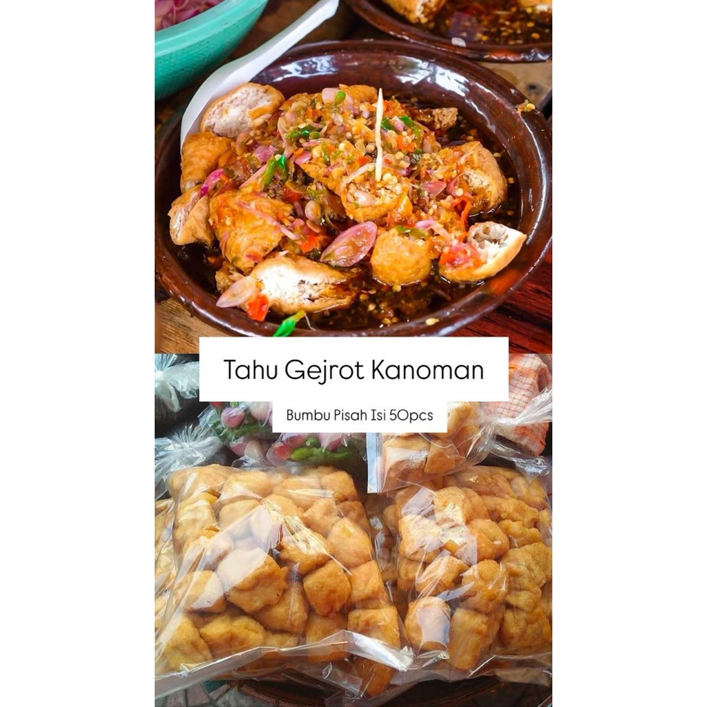 PAKET TAHU GEJROT KHAS CIREBON