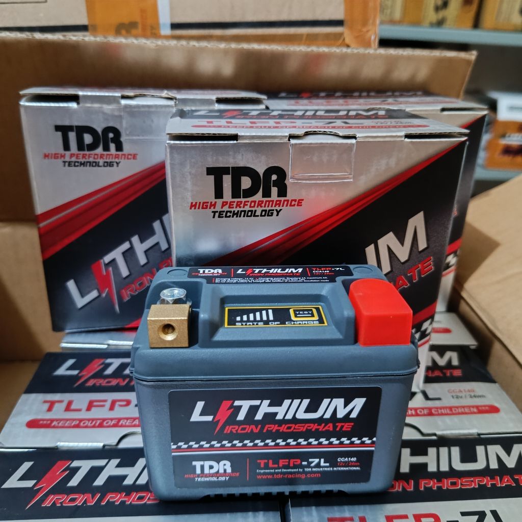 TDR LITHIUM BATTERY TLFP-7L TDR Lithium Iron Phosphate (LiFePO4) Battery TLFP-7L 12V