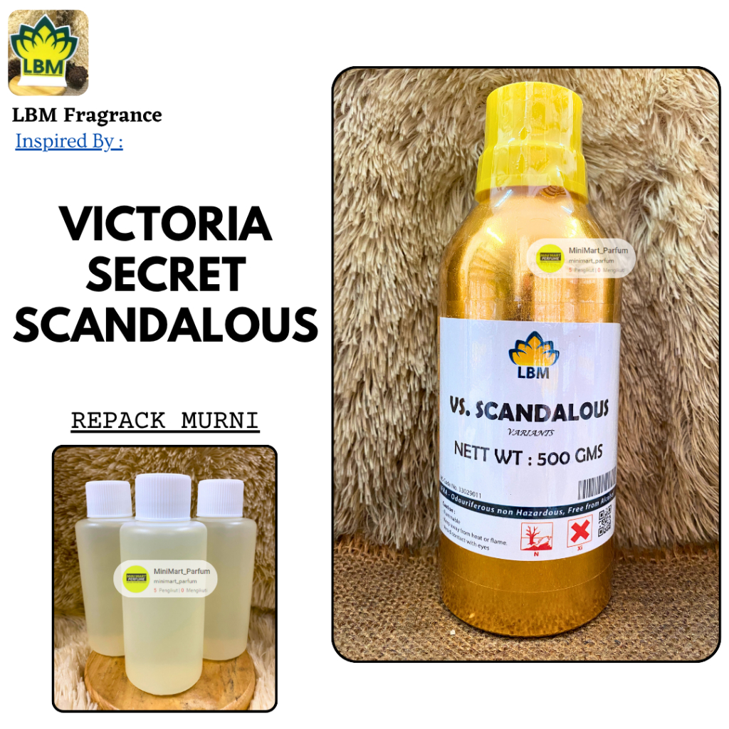 VICTORIA SCANDALOUS ( 100 ML Repack MURNI ) LBM Fragrance