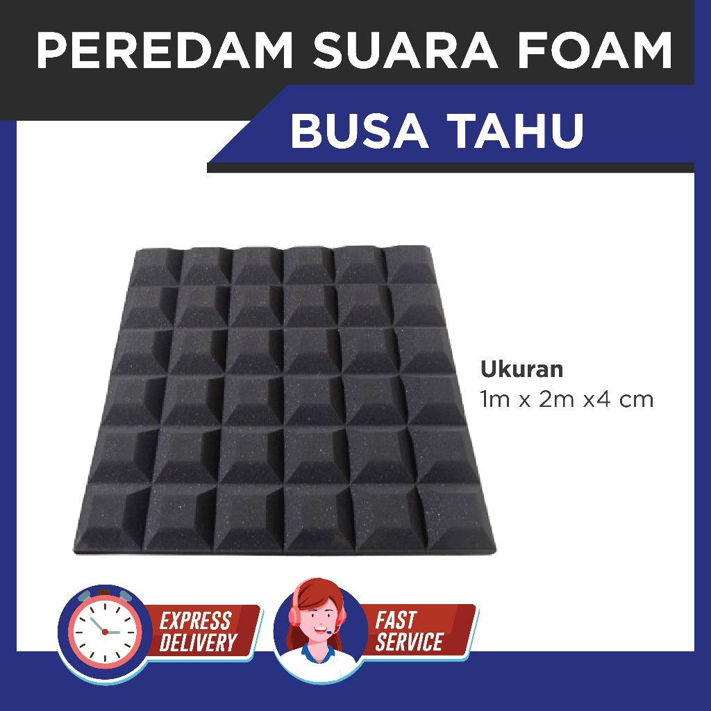 Busa Peredam Suara / Busa Tahu / Acoustic Foam / Peredam Suara Studio / Soundproof