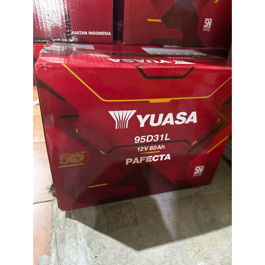 Accu Yuasa 95D31L PAFECTA/ AKI BASAH