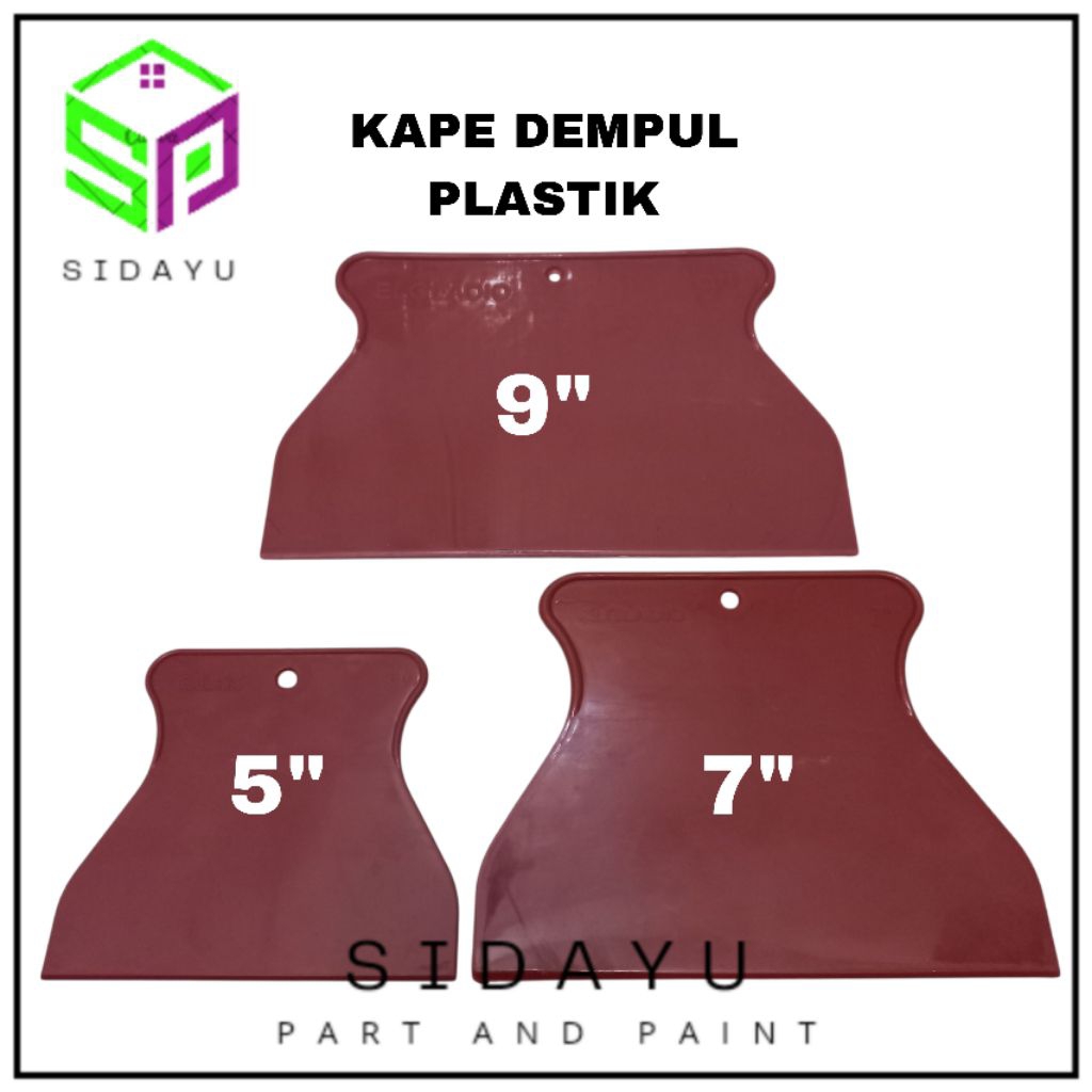 Kape Dempul Kape PVC Kape Plastik