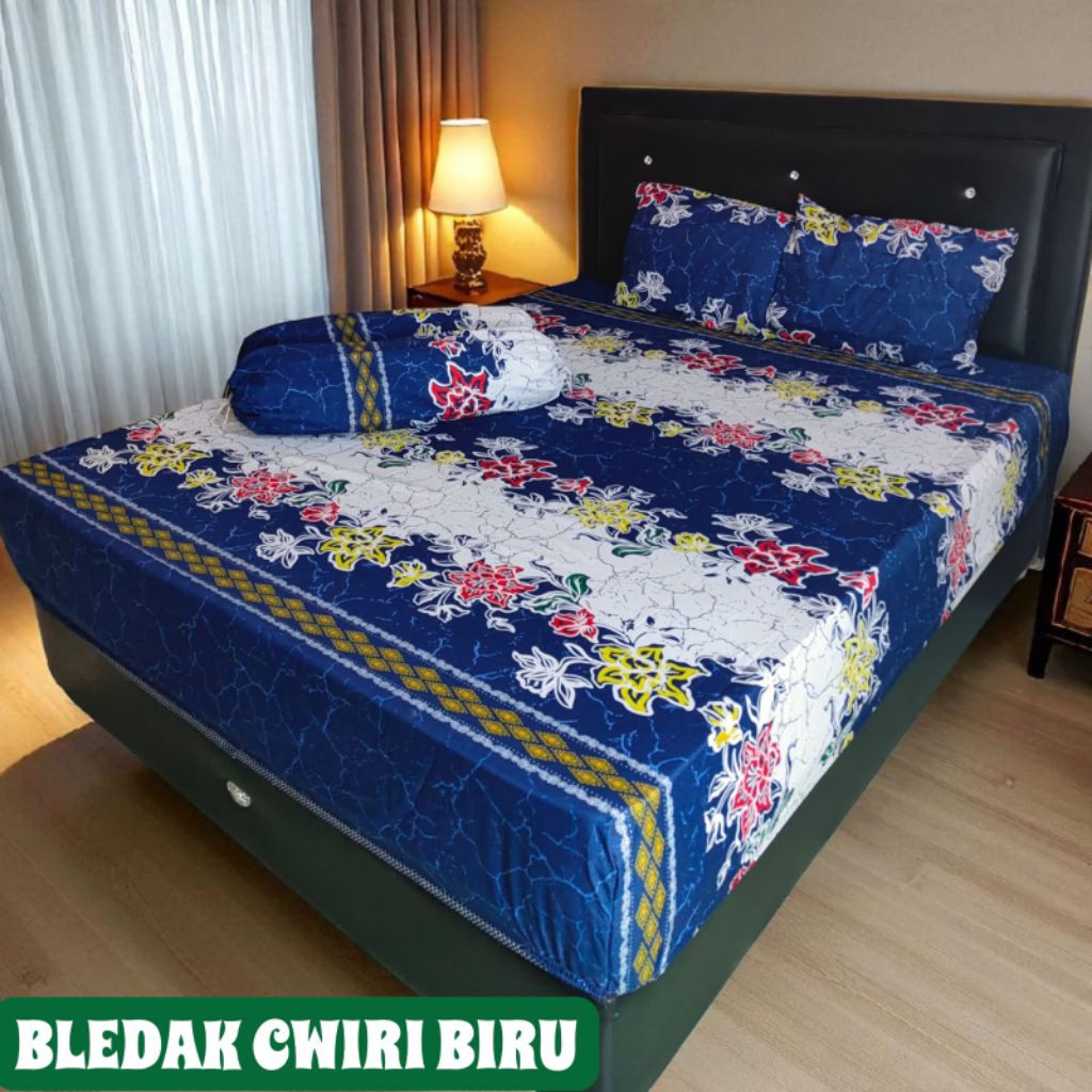 sprei cuwiri biru