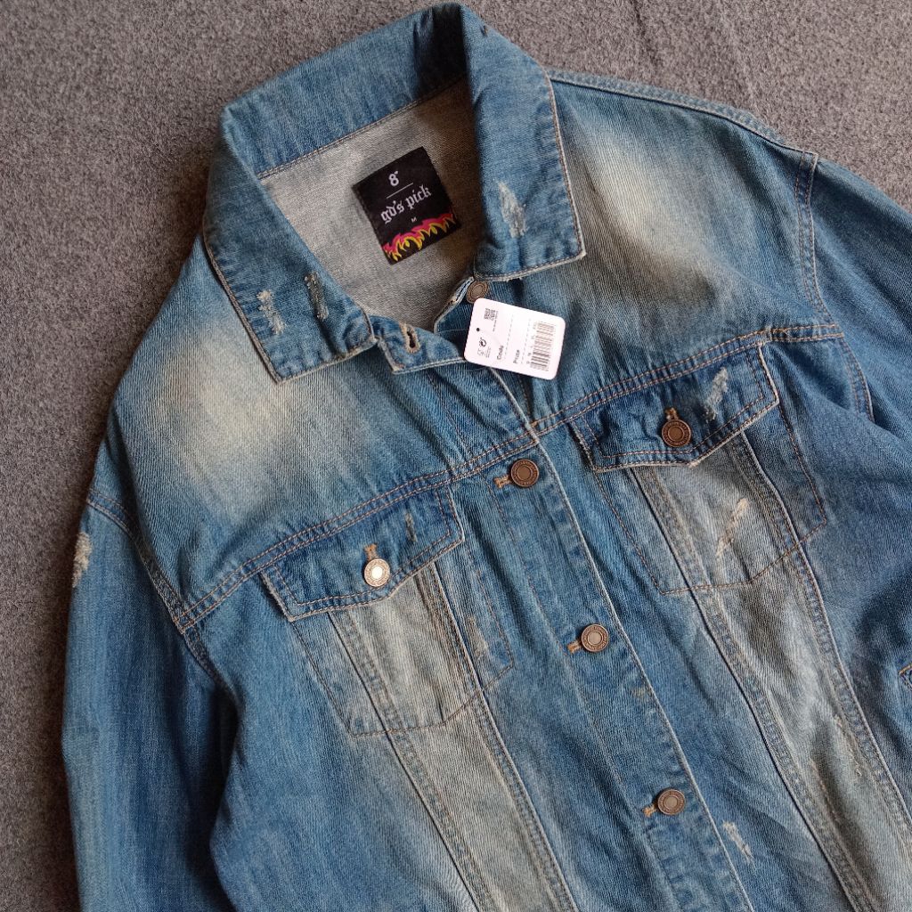 Denim trucker Gdragon x 8second size M