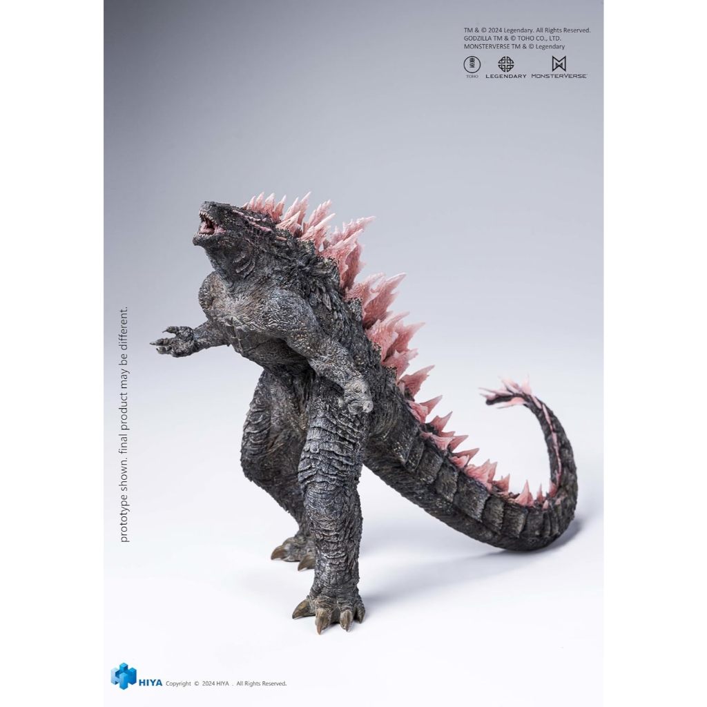 TERBARU HIYA TOYS GODZILLA X KONG: THE NEW EMPIRE GODZILLA EVOLVED EXQUISITE STYLIST SERIES