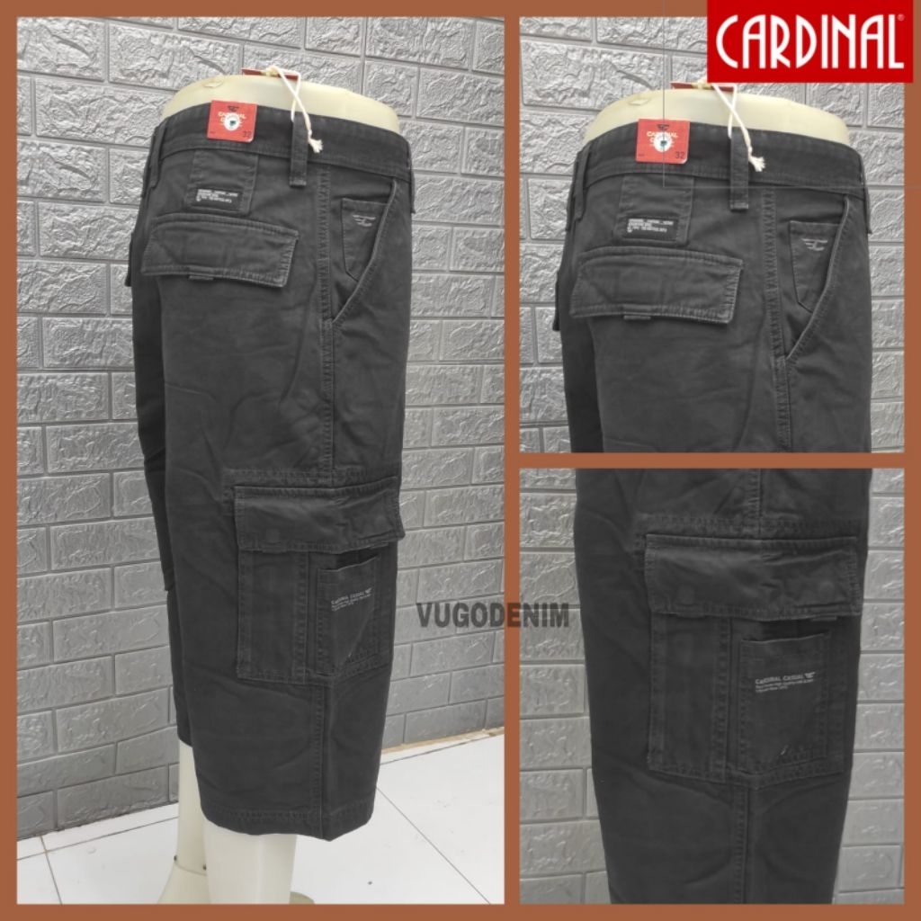 CARDINAL 7/8  (di bawah lutut) CELANA 7/8 CARGO CARDINAL / CELANA CARGO PENDEK CARDINAL / CELANA PEN