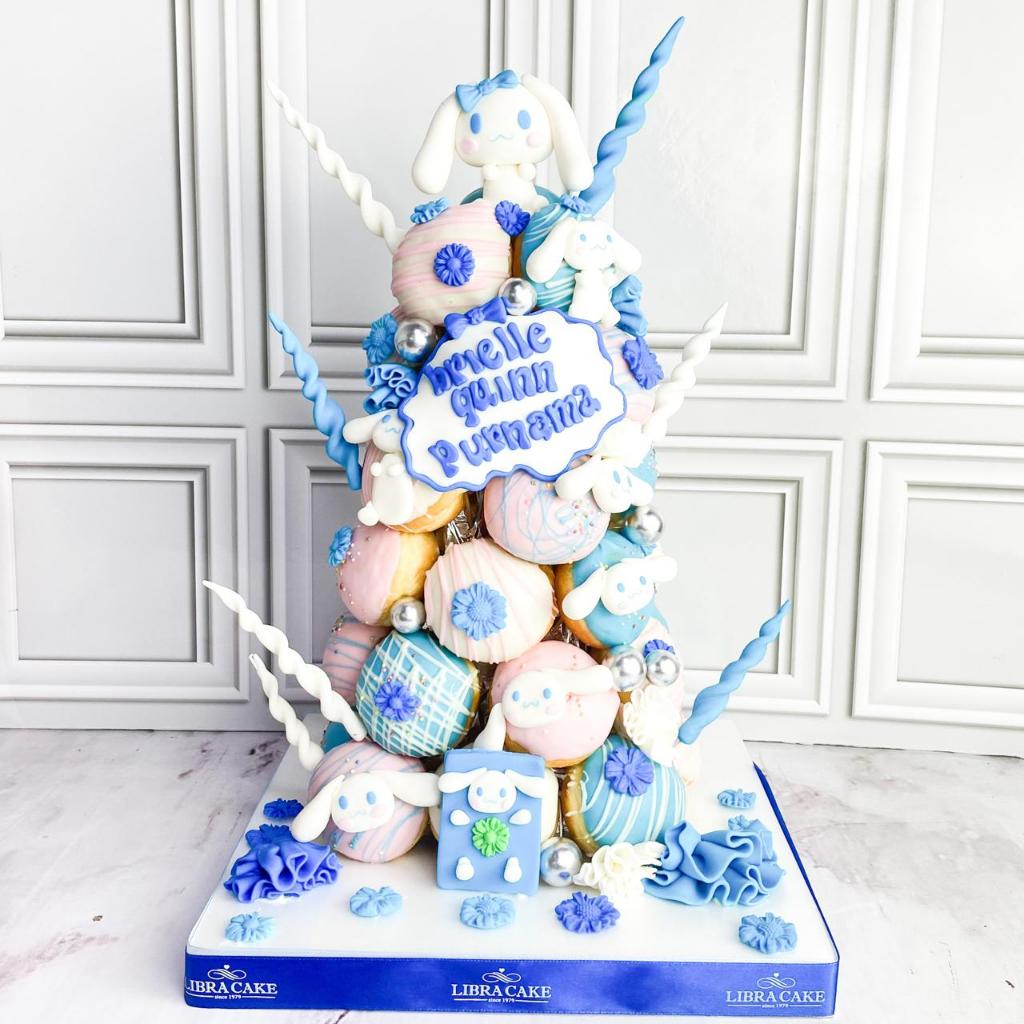 Donat/Donat Tower/Donat tema Cinnamoroll/Donat Tower Birthday