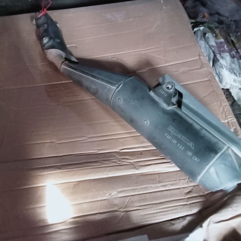 SLENSER KNALPOT STANDAR ORIGINAL HONDA CRF SECOND ORIGINAL