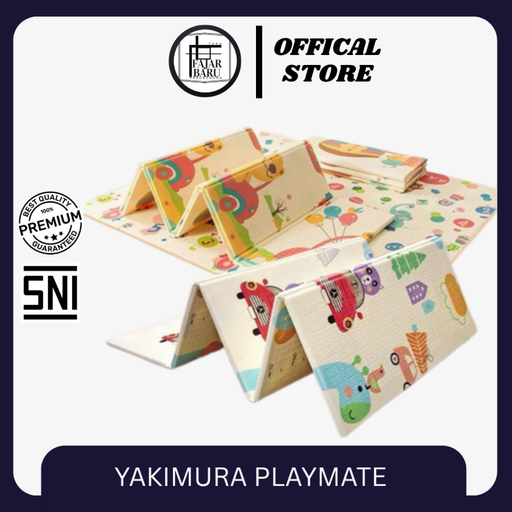 YAKIMURA PLAYMATE BAYI//KARPET LIPAT//MATRAS//TERMURAH