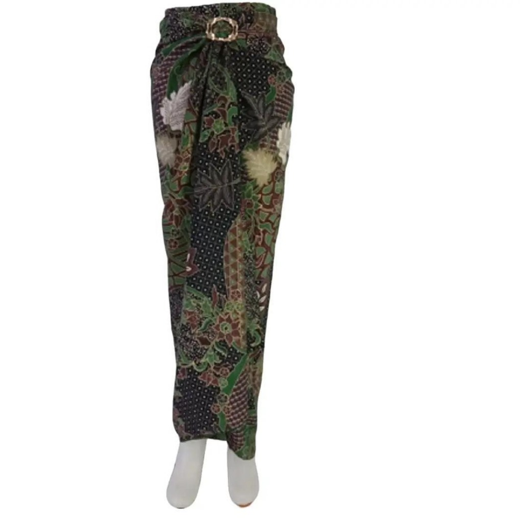 Rok Batik Wanita Kain Lilit Bahan Semi Sutra Silky Motif 20