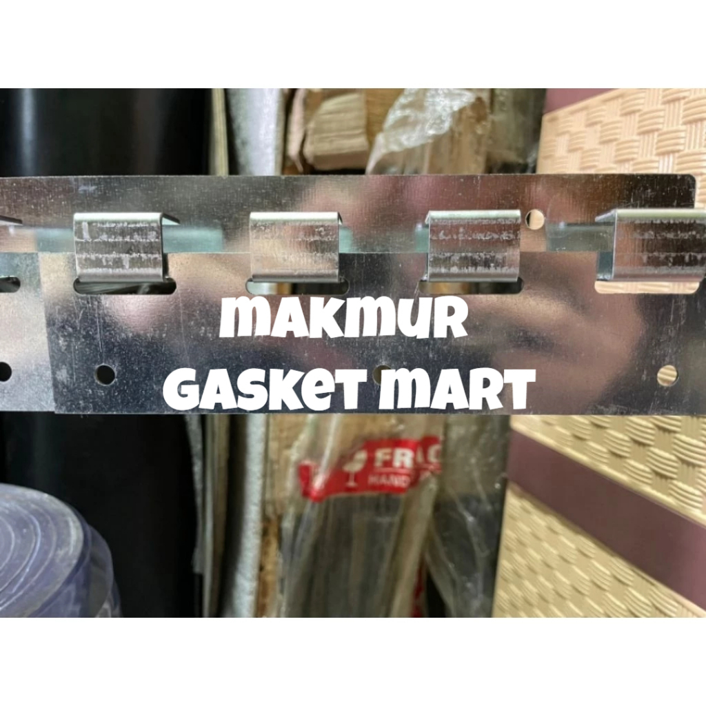 Hanger pvc curtain / Breket pvc curtain /Gantungan pvc curtain