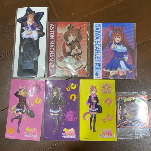 OFFICIAL MERCH Uma Musume rubber keychain acrylic