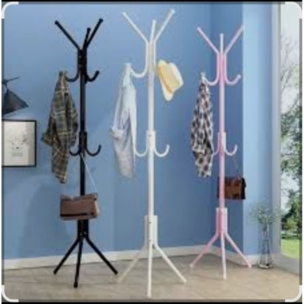 Gantungan Tiang Berdiri Standing Hanger Besi