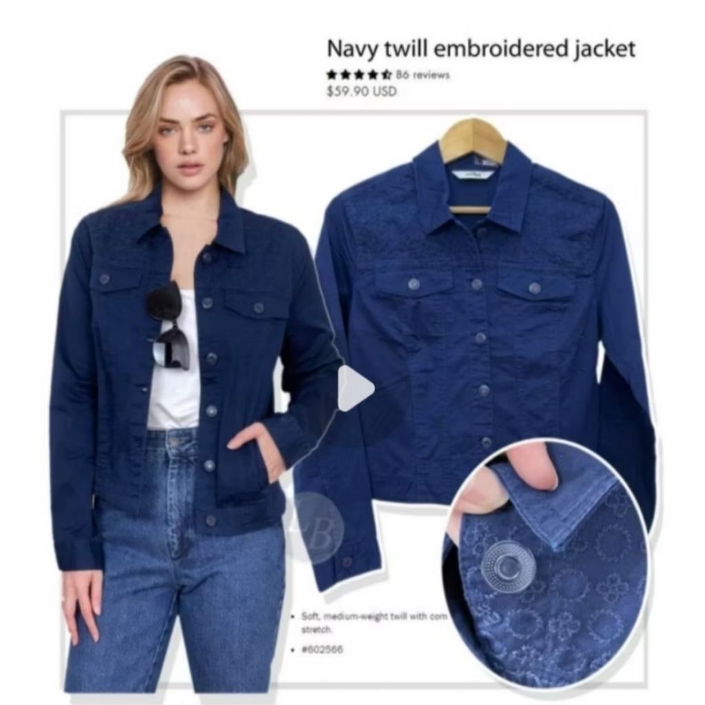 Essentials by Tchibo – Cargo Jacket Navy