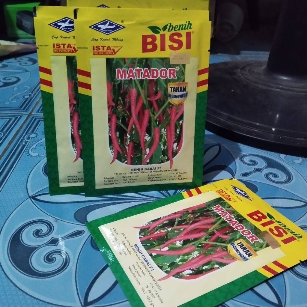 Benih Cabe Besar Matador Original Bisi 2.250 butir