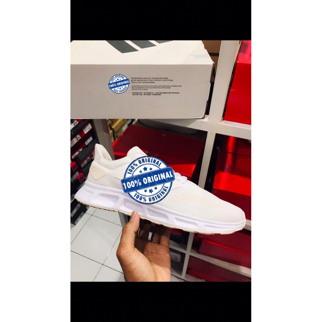 BIG SALE SEPATU AD THE WAY [G Y 6 3 6 4] ORIGINAL SEPATU PUTIH/PRIA/RUNNING/LARI/SNEAKERS/DIADORA