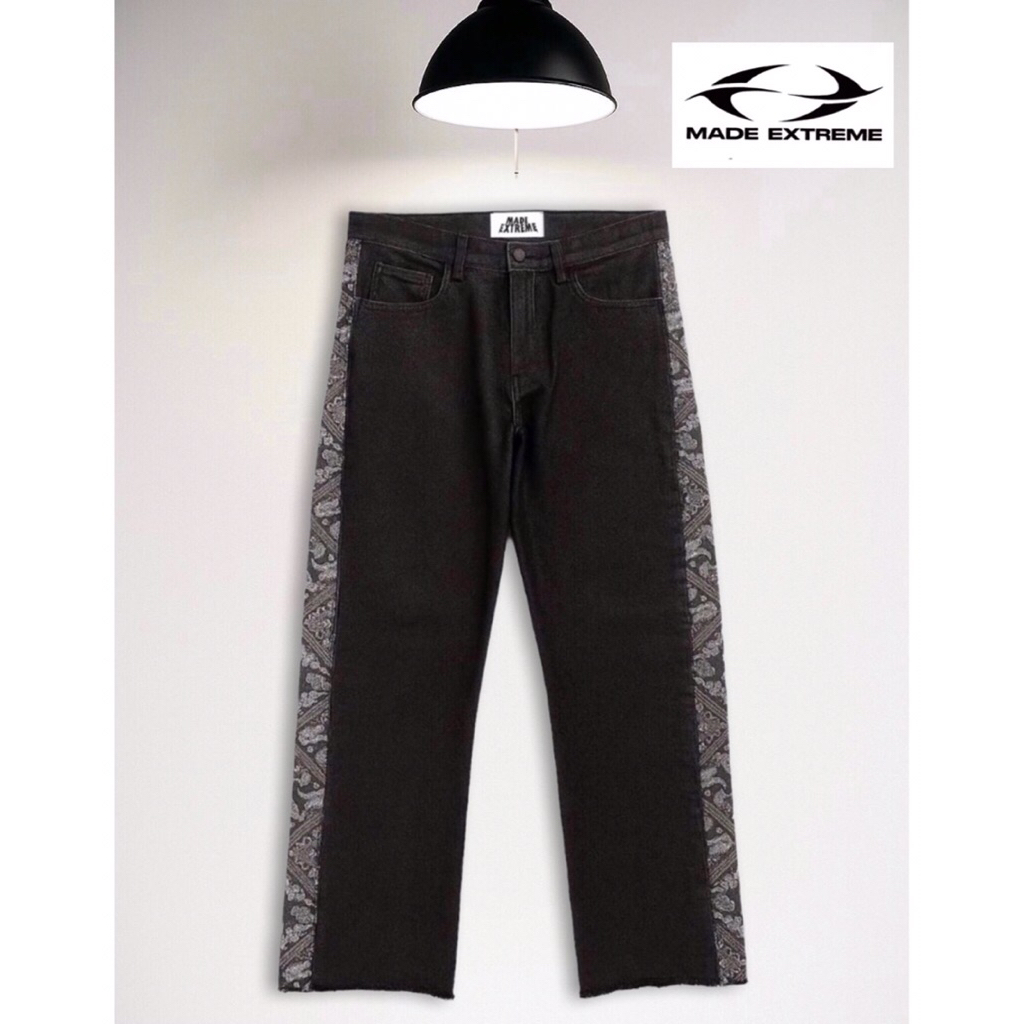 Made Extreme Mens Y2k Paisley Skena Jeans