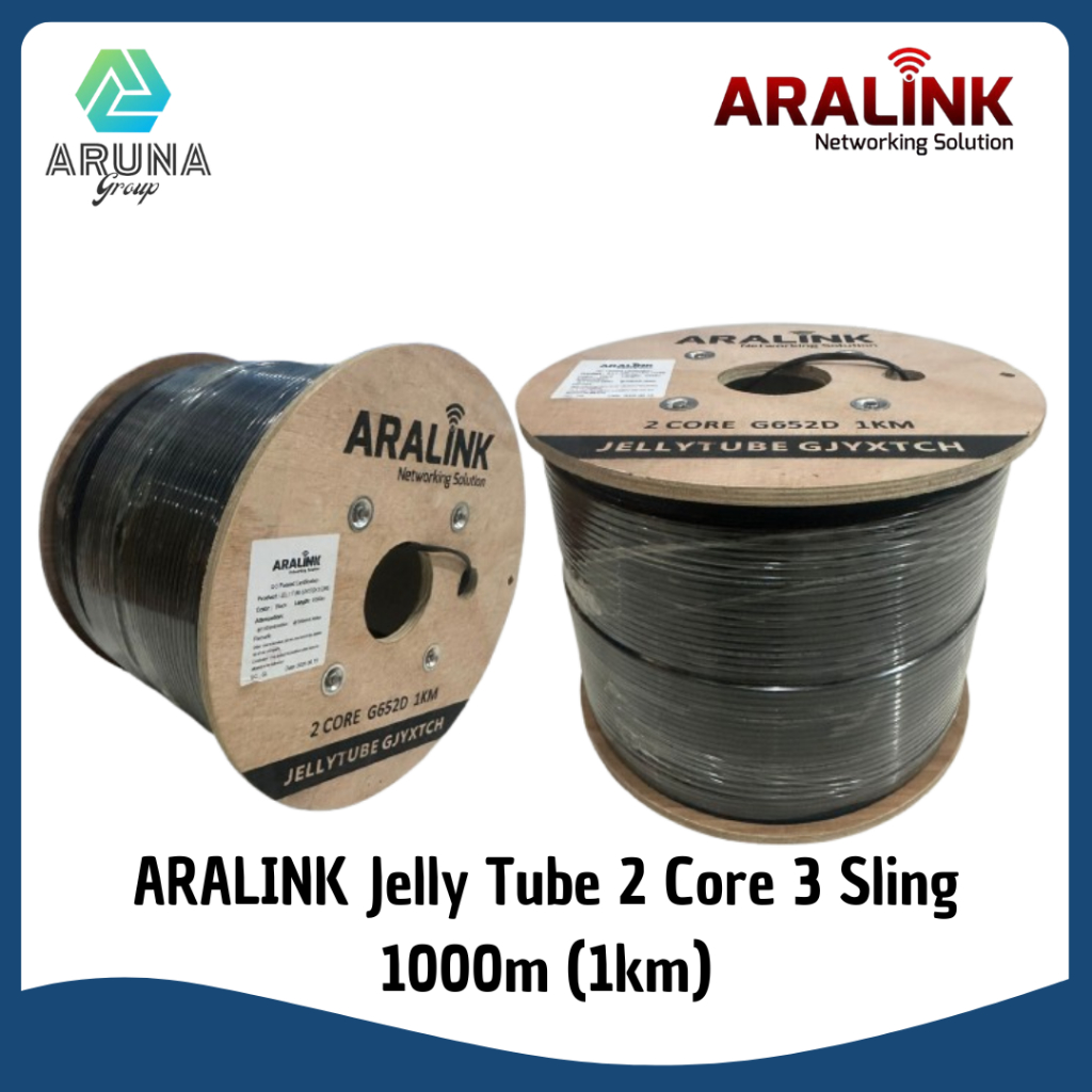 Aralink Jelly Tube GJYXTCH 2 Core 1 Km