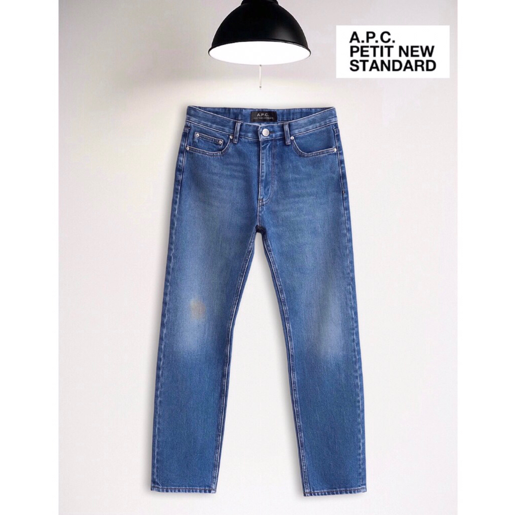 Mens Petit New Standard Jeans (Blue Washed)