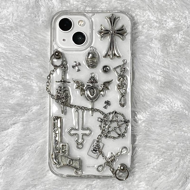 [morveil] M41 CASE HP IPHONE ANDROID casing resin unik aesthetic keren gothic y2k