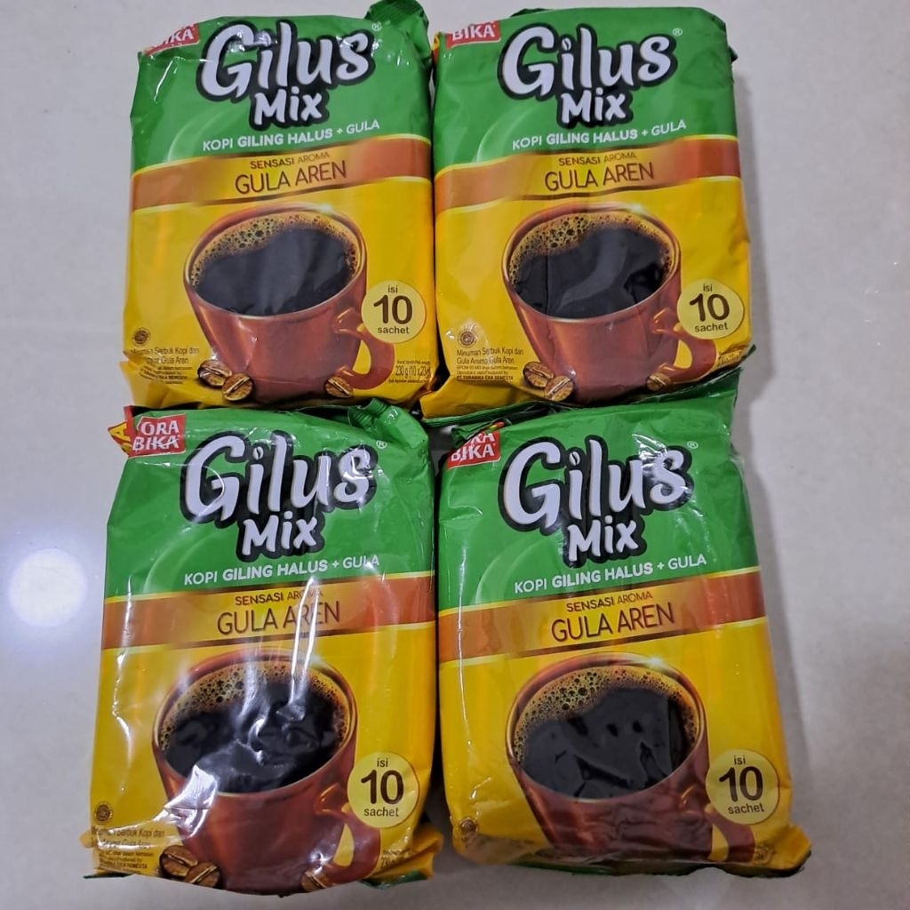 Torabika Gilus Mix Kopi Gula Aren isi 10 pcs (Exp Pendek)